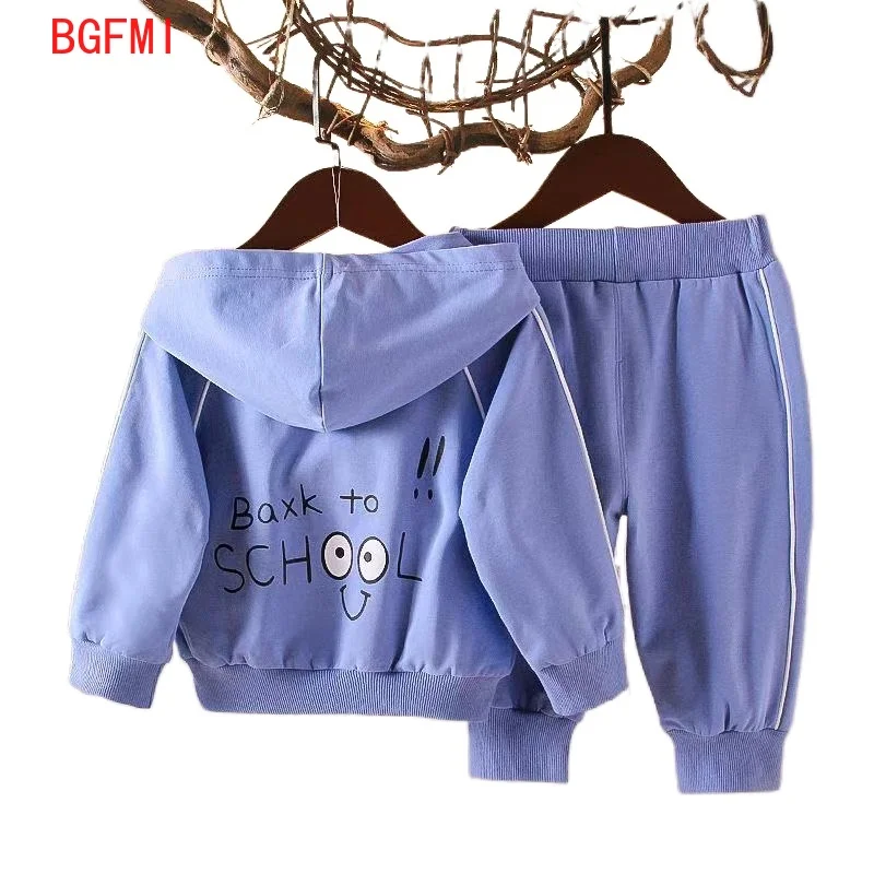 

Детские толстовки комплекты Весенняя детская одежда, комплект спортивной одежды, комплект: топ с капюшоном + штаны, осенняя одежда для мален...