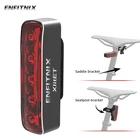 Велосипедный умный задний фонарь ENFITNIX XlitET, стоп-сигнал, ночная велосипедная безопасная лампа, сигнал датчика, подседельный штырь для горного велосипеда