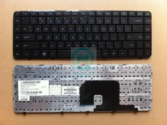 Новый оригинальный клавиатура для ноутбука HP Pavilion dv6 dv6-3000 dv6-3009tx dv6-3079tx dv6-3025dx с