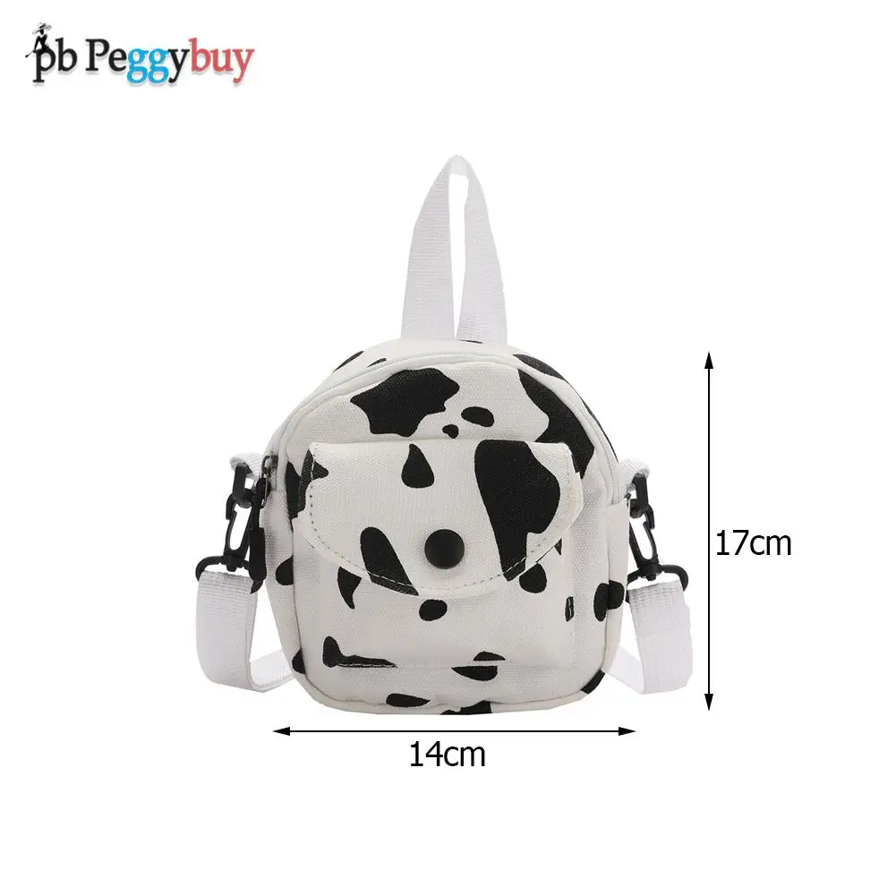 

Fashion Women Canvas Cow Zebra Pattern Printing Shoulder Crossbody Messenger Bag Casual Ladies Small Handbags Purse