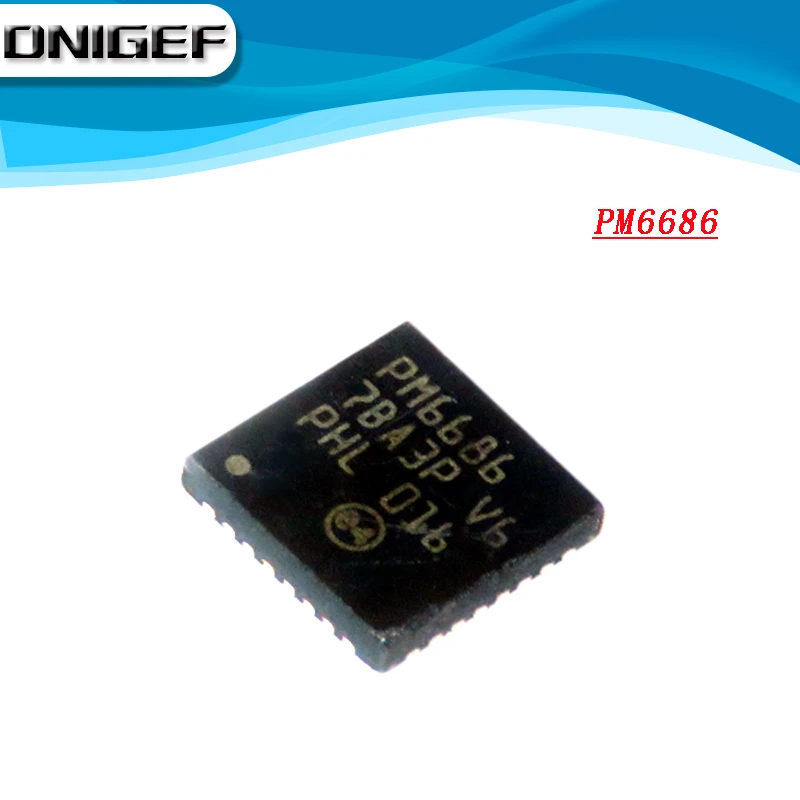 Набор микросхем DNIGEF PM6686TR PM6686 100%, 1 шт., QFN-32