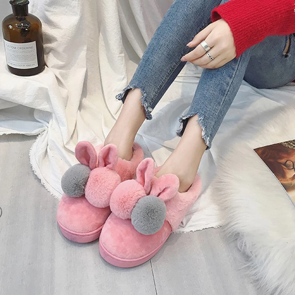 BESCONE женские тапочки зимние теплые замшевые разноцветные удобные туфли