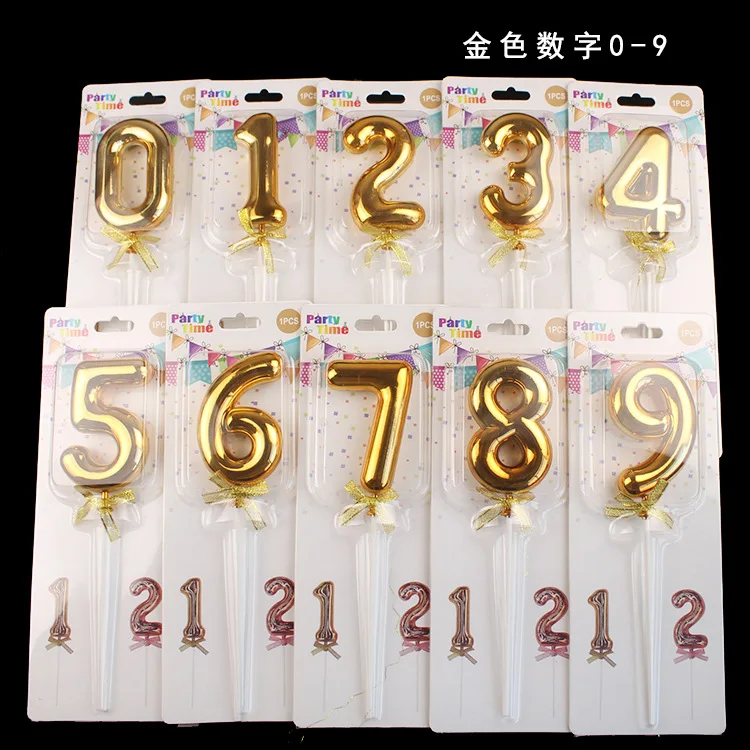 

Creative Silver Cake Topper Rose Gold Number Cake Decor Unicorn 1 2 3 Birthday Cupcake Decor Happy Birthday Decor Kids Boy Girl