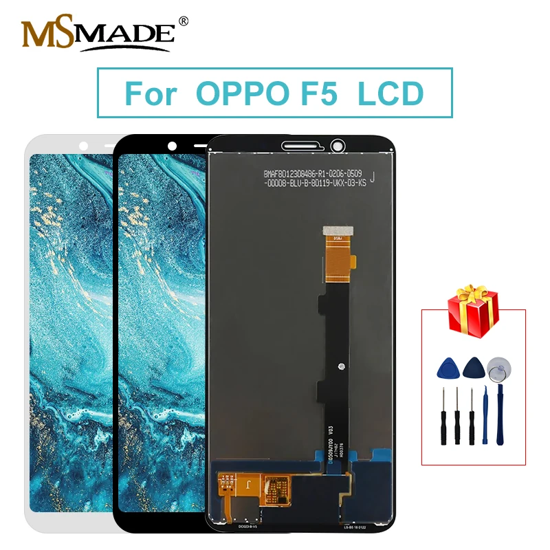 ЖК дисплей 6 0 дюйма для OPPO F5 сенсорный экран дигитайзер сменные детали в сборе A73