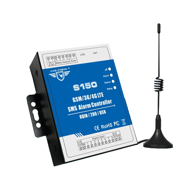 Метеостанция с GSM SMS управлением ler S150 8I/2O/USB портами дистанционное управление