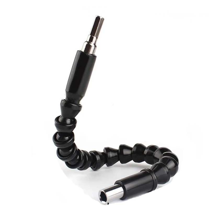 Сверлильный вал Электронная дрель черные гибкие биты вала удлинительная