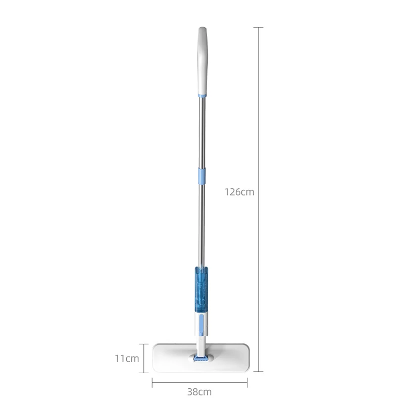 

Rotatable Spray Flat Mop for Floor Cleaning with Microfiber Mop Pad and Water Tank Household CLH@8