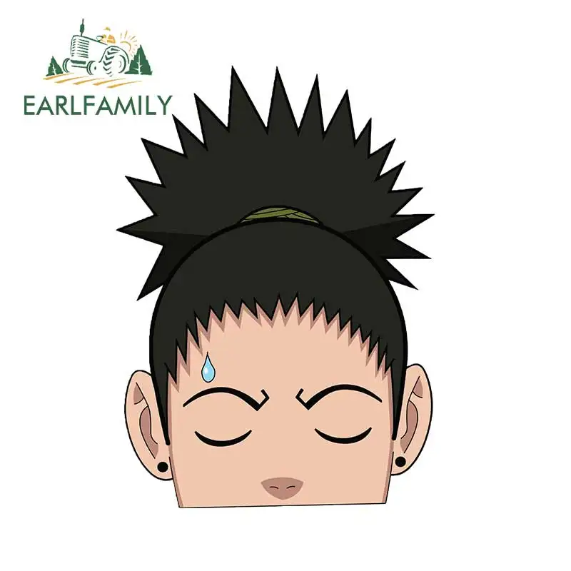 

EARLFAMILY 13 см x 9,4 см для Shikamaru Peeker автомобильные наклейки и наклейки украшение бампера автомобильные аксессуары оконные мотоциклетные наклейк...