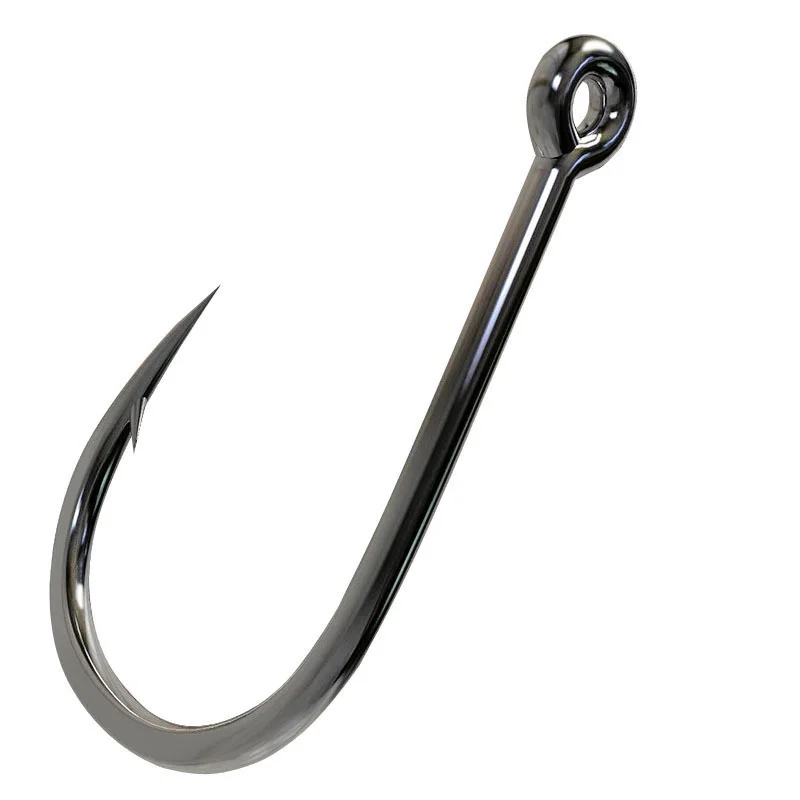 50 шт./лот рыболовные крючки из углеродистой стали одинарный круг 3 #-15 # крюки Jip