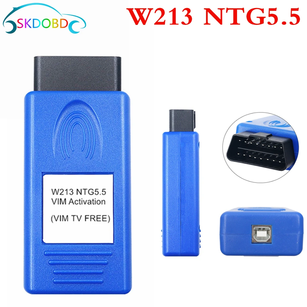 

Newest for E-Class W213 NTG5.5 Video In Motion TV Free OBD2 VIM Activator for Mercede Benz W213NTG5.5 Wireless OBD Tool