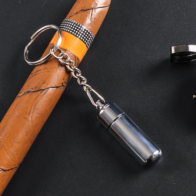 Серебряные Крутые гаджеты Cohiba портативный карманный металлический перфоратор