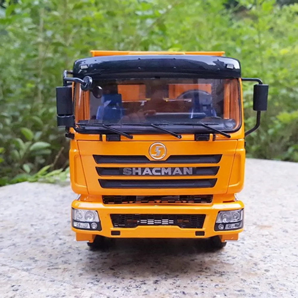Оригинальный 1:24 Shanqi F3000 самосвал тяжелая модель литье под давлением классические