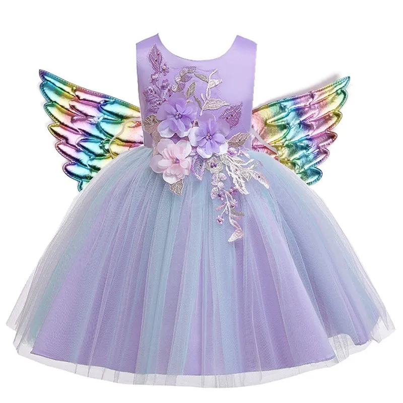 Vestidos de fiesta de noche; бальное платье принцессы для маленьких девочек; кружевное платье подружки невесты с цветочным узором для свадебной вечеринки; платья для выпускного вечера