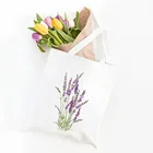 Вместительная Холщовая Сумка-тоут, женские пляжные сумки, эко-сумка с принтом, сумки для покупок на плечо