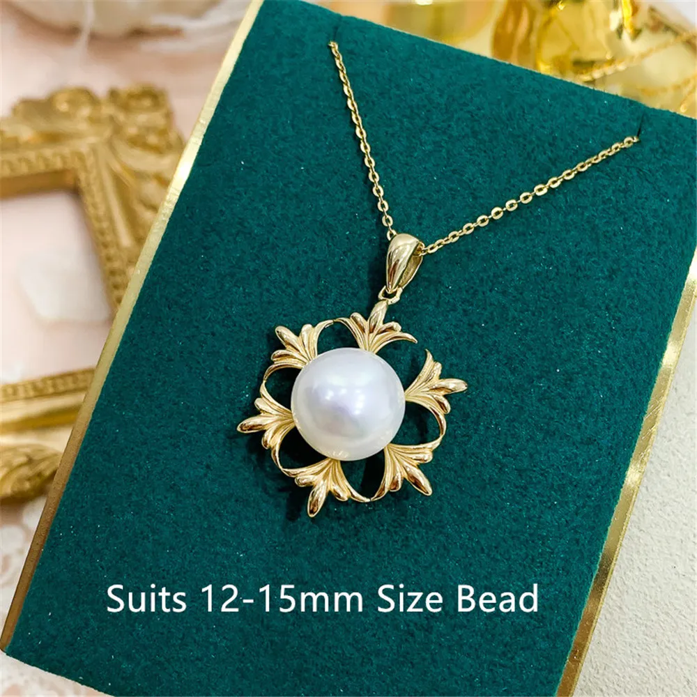 

DIY Pendant base connection Discovery of Jewelry Making Only Pendant Fitting S925 Sterling silver , No Pearl No Chain
