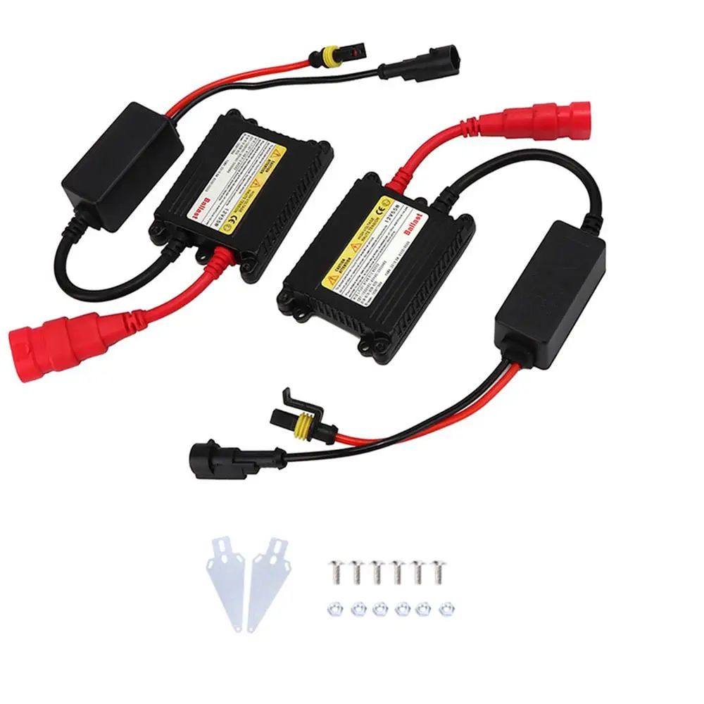 

2 PCS 12V 55W Universal Car Digital Xenon DC HID Ballast Replacement Conversion Kit Auto Internal Parts Vehicle Accessories