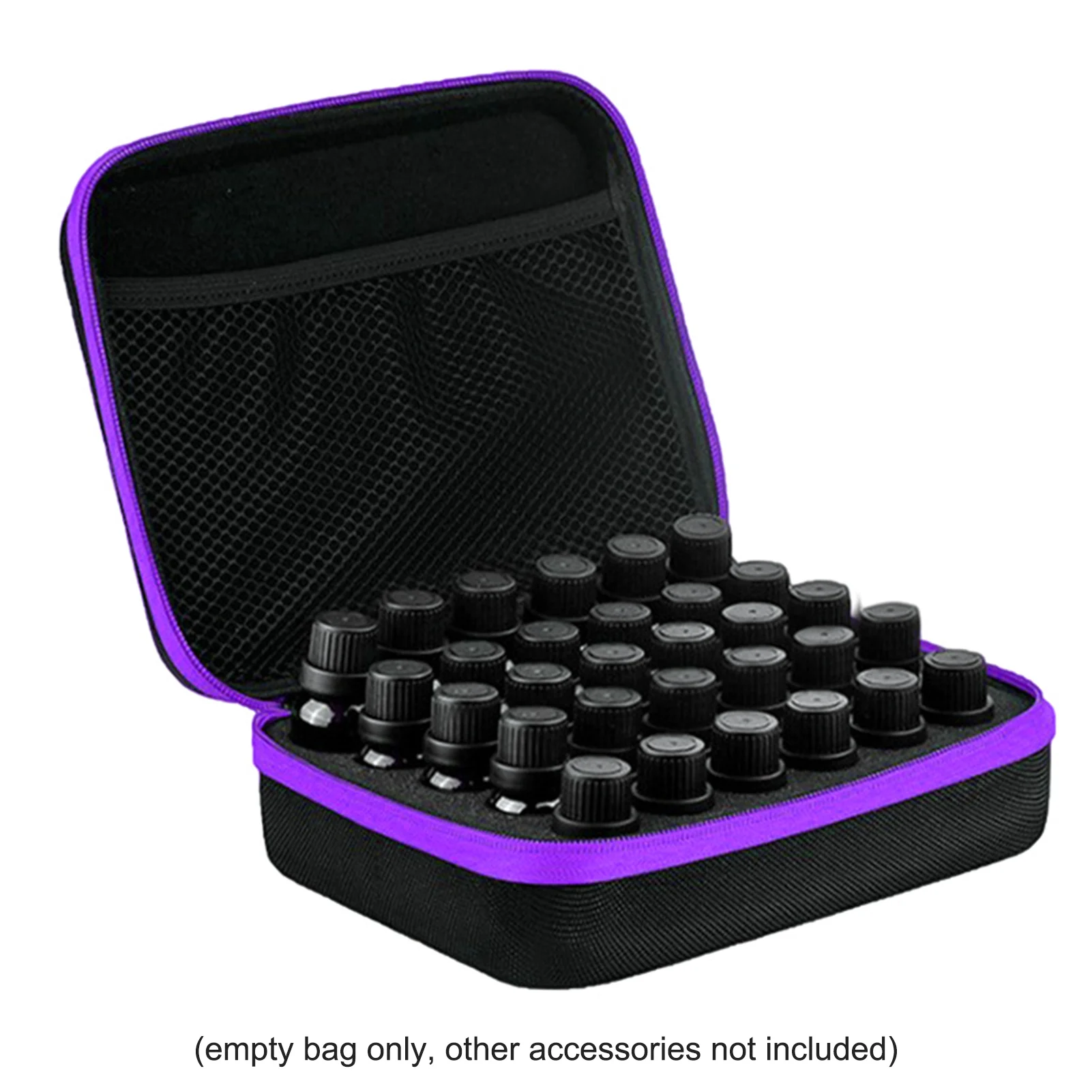 

30 Bottles Essential Oil Storage Case, 5ml 10ml 15ml Essential Oil Bottle Organizer Perfume Oil Storage Holder Travel Case
