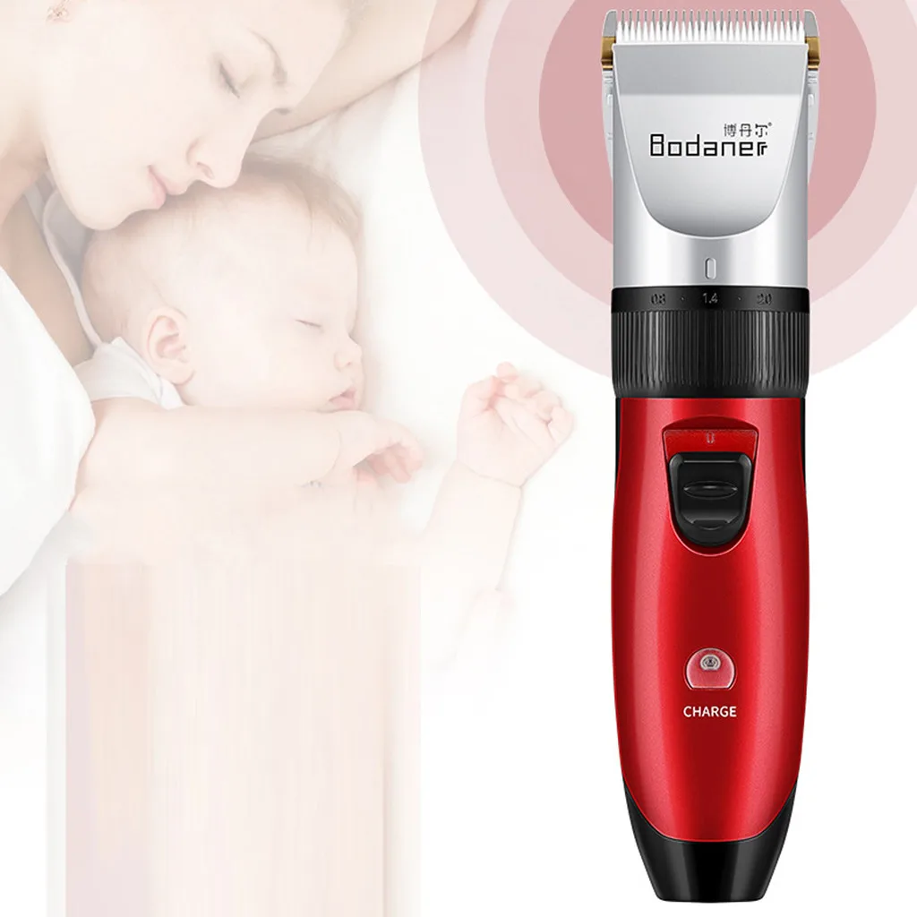 

New 2020 Metal Professional Hair Clipper Electric Cordless Hair Grooming Home Haircut Fast Charging Hair Trimmer