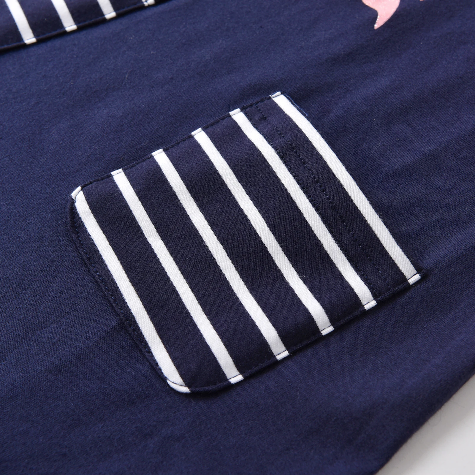 VIKITA Girls Dress Autumn Spring Baby Girl Striped Cartoon Print Clothes Kids Dresses for Girls Vestidos Princess Cotton Dress