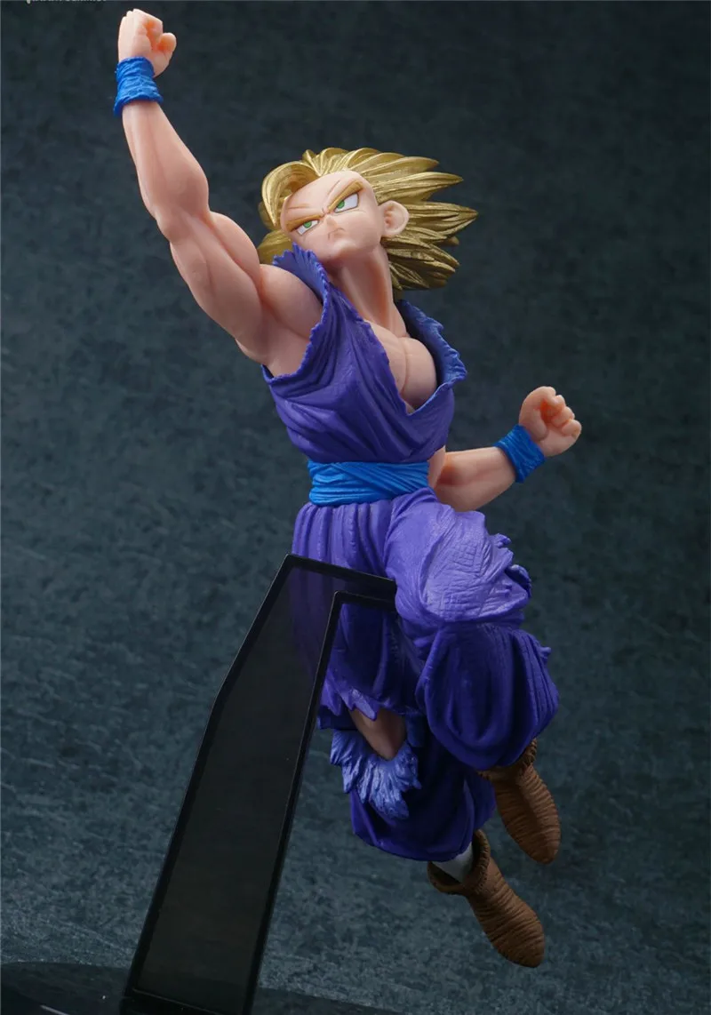 DBZ Gohan Super Saiyan Fly Up Punch Ver. ПВХ экшн-фигурка Гоку сон 13 см Коллекционная модель