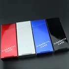 Удлиненные ультратонкие аксессуары для курения, вмещает 20 сигарет, алюминиевый женский чехол для сигарет, портативная коробка для хранения табака Miss