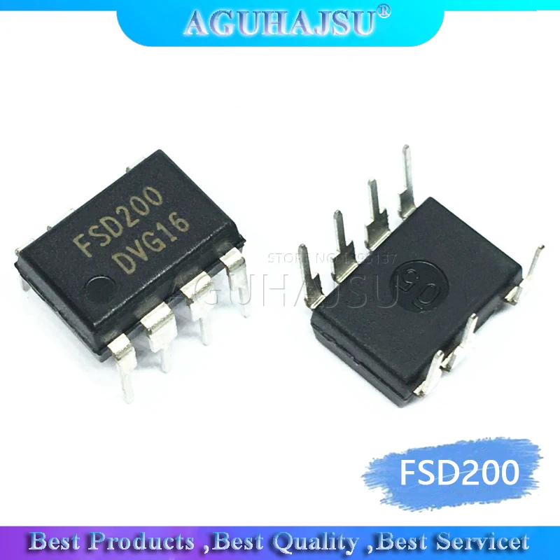 10 шт. FSD200 200 DIP 7 контактный чип управления питанием IC LCD индукционная плита