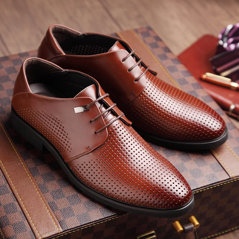 

Мужская модельная обувь на шнуровке Zapatos De Hombre, модная деловая модельная обувь с острым носком, лето 2019