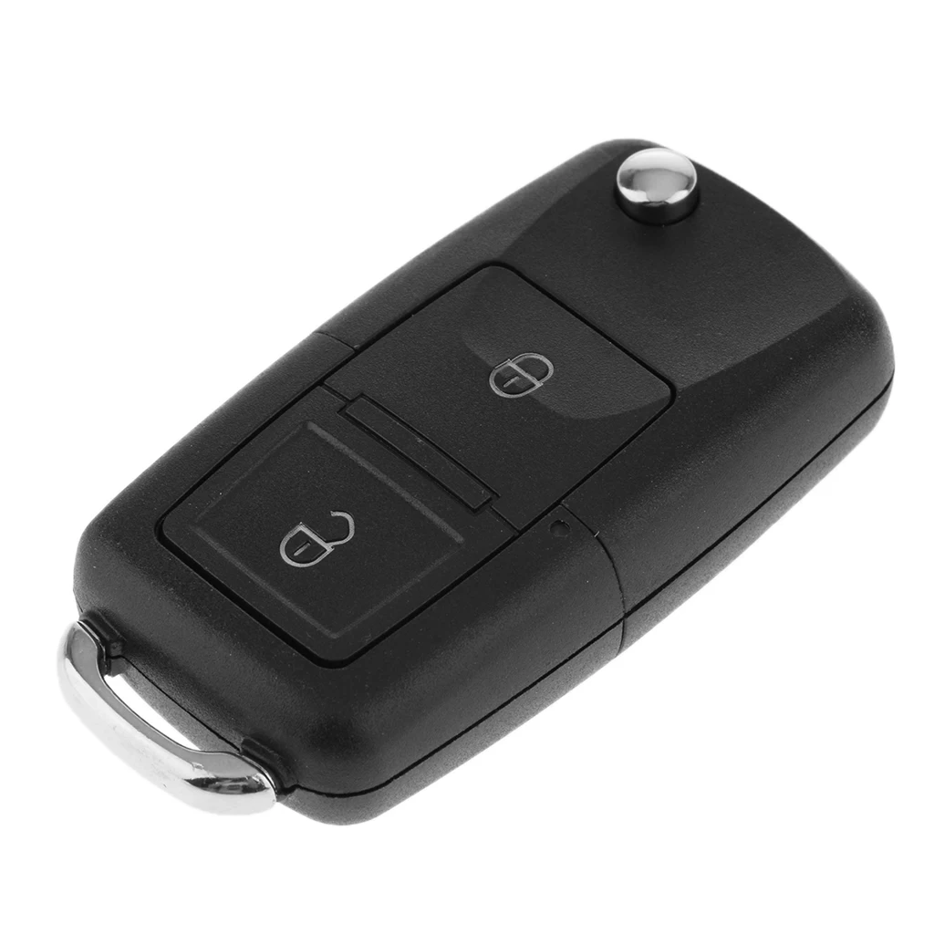 2 Buttons Car Flip Remote Key ID48 Chip For VW Bora Golf MK4 Part Number:1J0959753CT | Автомобили и мотоциклы