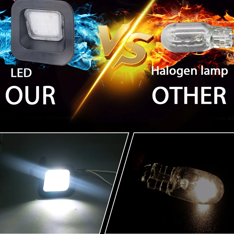 СВЕТОДИОДНЫЙ Автомобильный номерной знак заднего бампера лампы для Dodge Ram 1500 2500