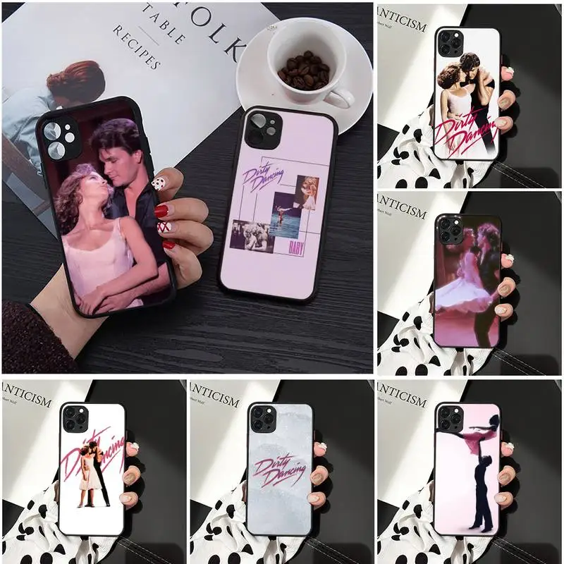 

Dirty Dancing Phone Case Matte Transparent for iPhone 7 8 11 12 s mini pro X XS XR MAX Plus cover funda