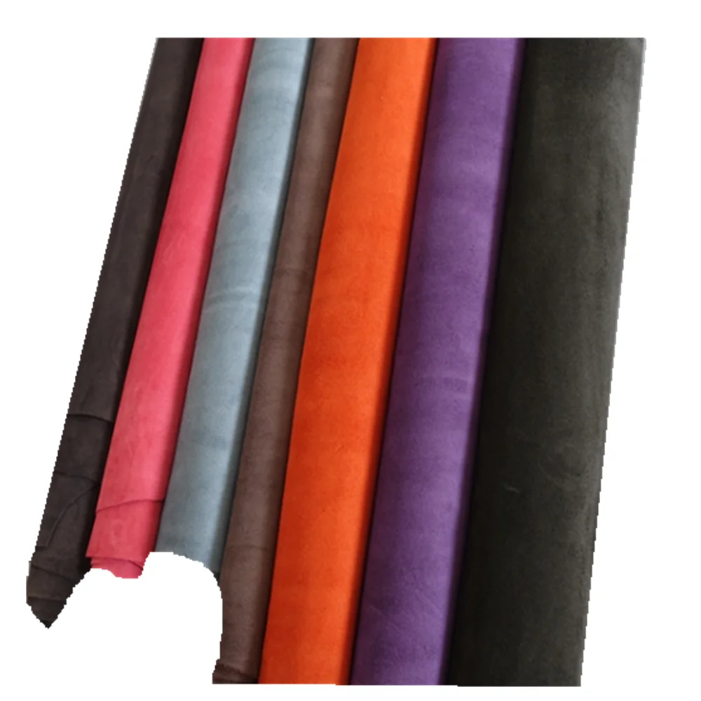 Светло серая замшевая кожа 0 9 1 5 кожаная одежда ручной работы сделай сам Тканевая