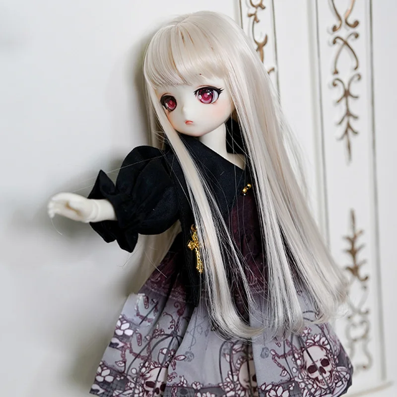 

New Style 1/3 1/4 1/6 Bjd Wig High Temperature Long Fashion Wire Bjd Wig SD For BJD Doll Wig Hair