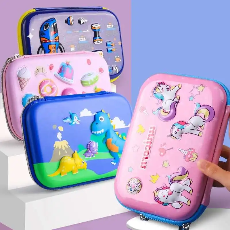 Кавайный чехол для карандаша коробка карандашей милая большая емкость