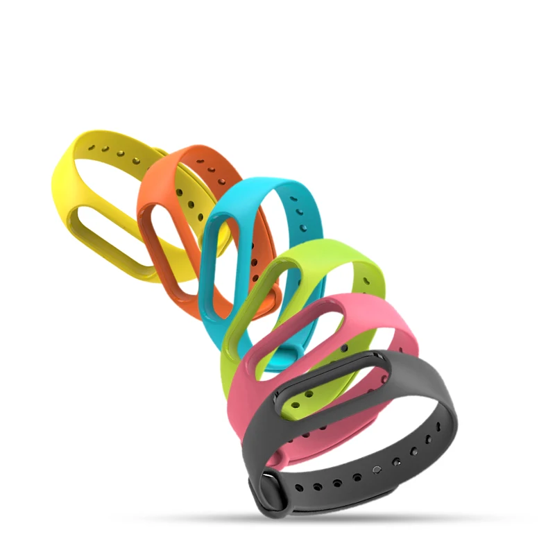 Силиконовый ремешок для Xiaomi Mi Band 2 цветной браслет умного браслета аксессуары |