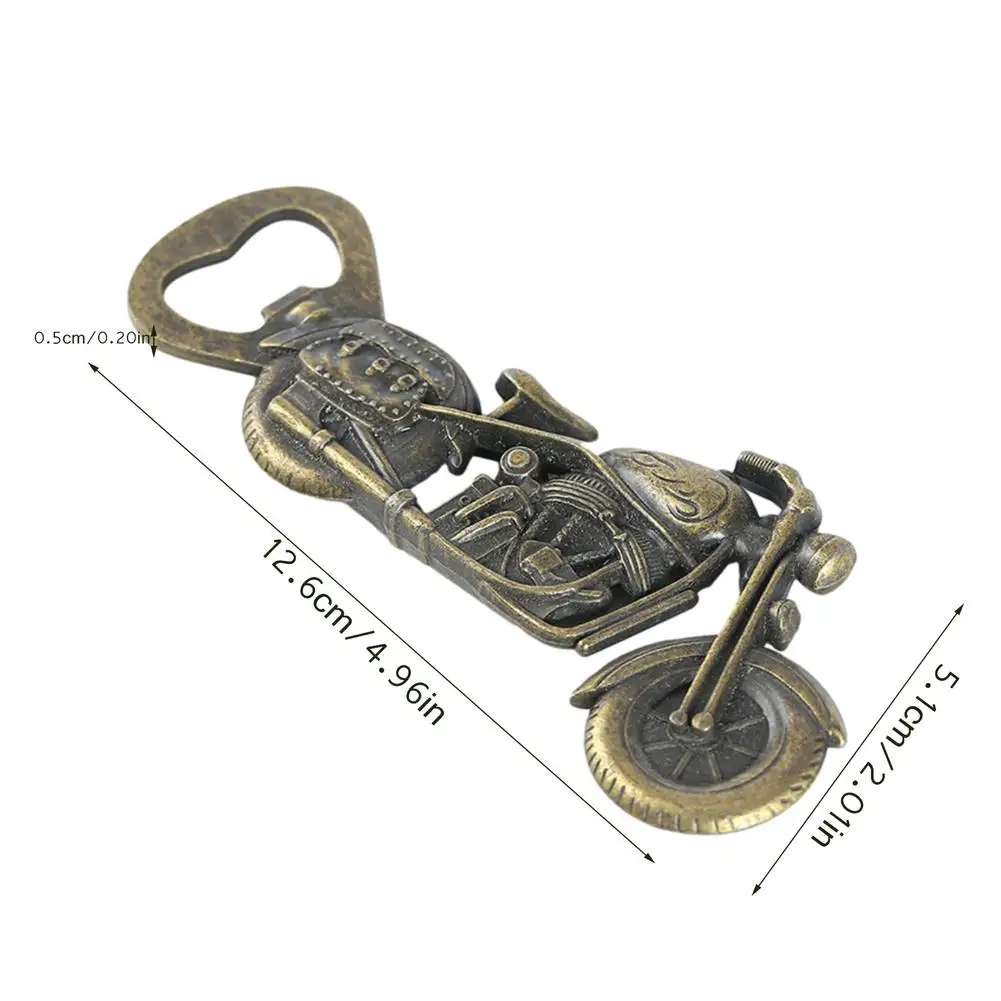 

Corkscrew Durable Fashionable Motorcycle Shape Bottle Opener Vintage Beer Bottle Opener for Kitchen Bar Supplies Tools Gifts