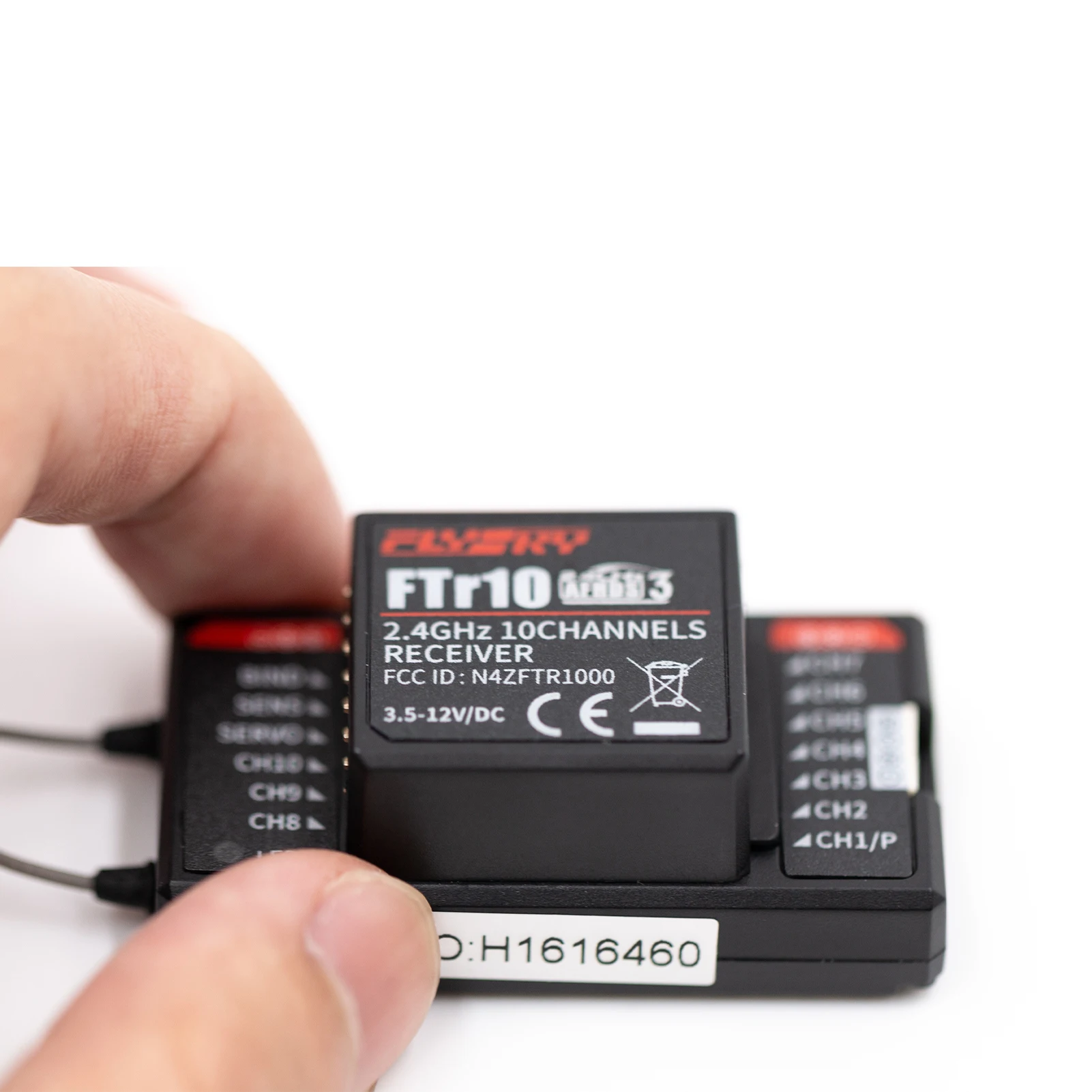 FlySky FTR10 2 4G 10CH AFHDS 3 RC приемник двойная антенна Поддержка i BUS с помощью которого
