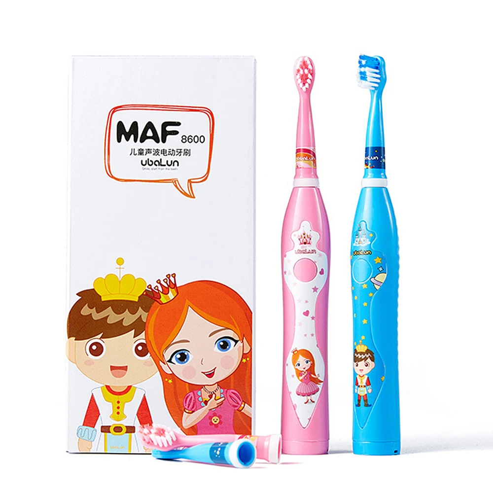 Electric Toothbrush For Kids Rechargable USB Portable Charger Charging 4 Heads Tooth Brush | Бытовая техника