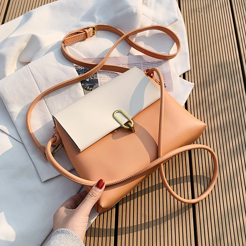 

Fashion Soft Leather Crossbody Women's Bag New Listing Ladies Shoulder Pack Popular Simple Handbags Monederos Para Mujer Monedas