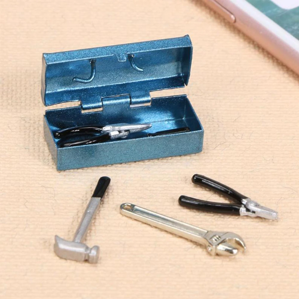 6 шт./компл. мини молоток гаечный ключ коробка RC Гусеничный 1:10 аксессуары для Traxxas