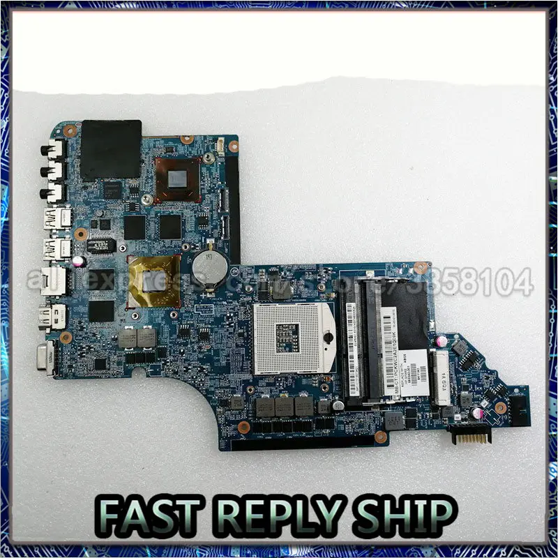 

SHELI HP DV6 6770M laptop motherboard 55.4RH01.55.1G DDR3 665342-001 100% test ok