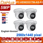 Ip-камера Dahua, 5 МП, IPC-HDW2531TM-AS-S2 ИК, 30 м, IVS, микрофон, слот для SD-карты, встроенный микрофон, HD POE, ночное видение, 4 шт.