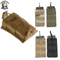 military molle tactical rifle cartridge mag magazine pouch army single clip m4 open top interphone nylon hunting ar15 ammo bag