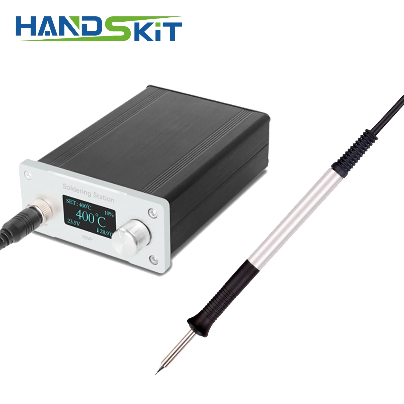 Паяльная станция DIY Kit STC дисплей контроллер температуры цифровой электронный 24 в источник питания сварочный Утюг T12 железные наконечники