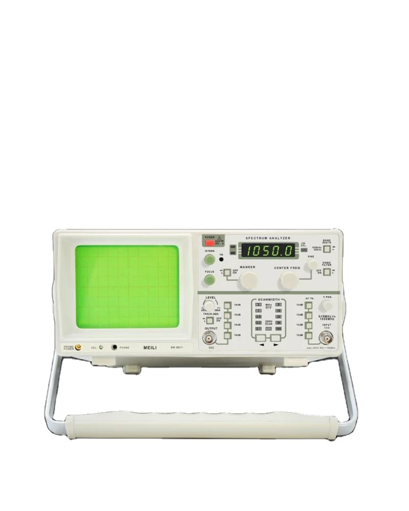 

1GHz Analogue Spectrumn 1050MHz SM-5010 Spectrum Analyzer With Signal Tracking Generator