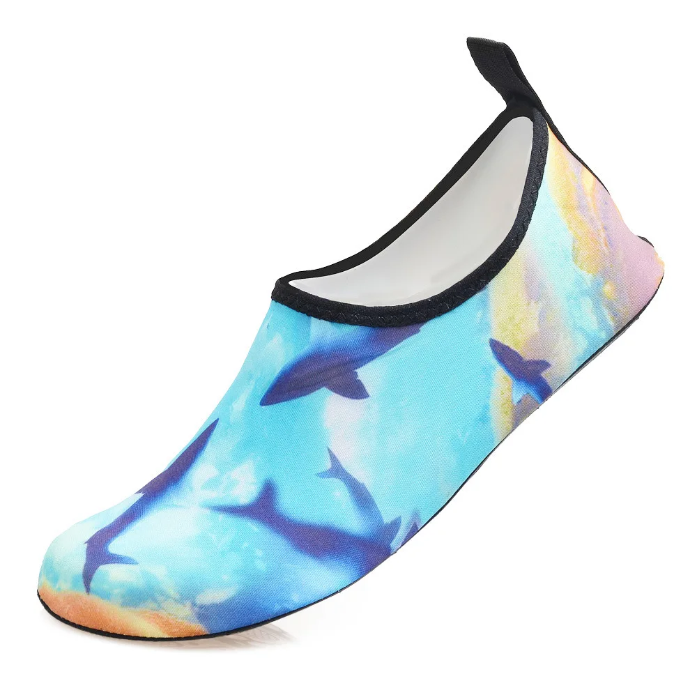 

Men's and Women's Beach Shoes Barefoot Skin-Friendly Soft Shoes Upstream Swimming Shoes Snorkeling Diving Treadmill Shoes