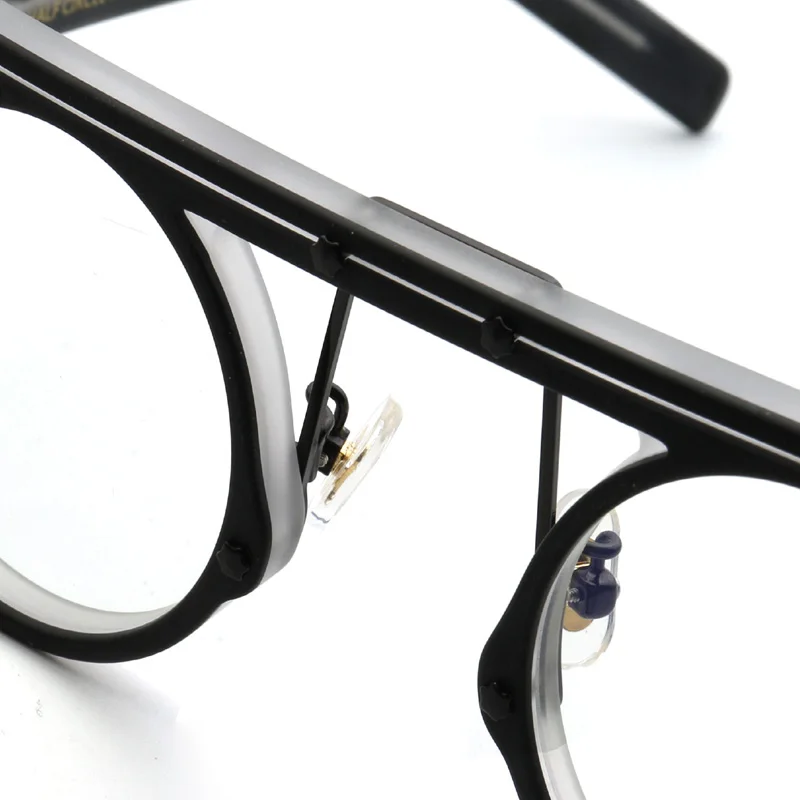 Ацетатные круглые оправы для очков дальнозоркости мужские винтажные оптические