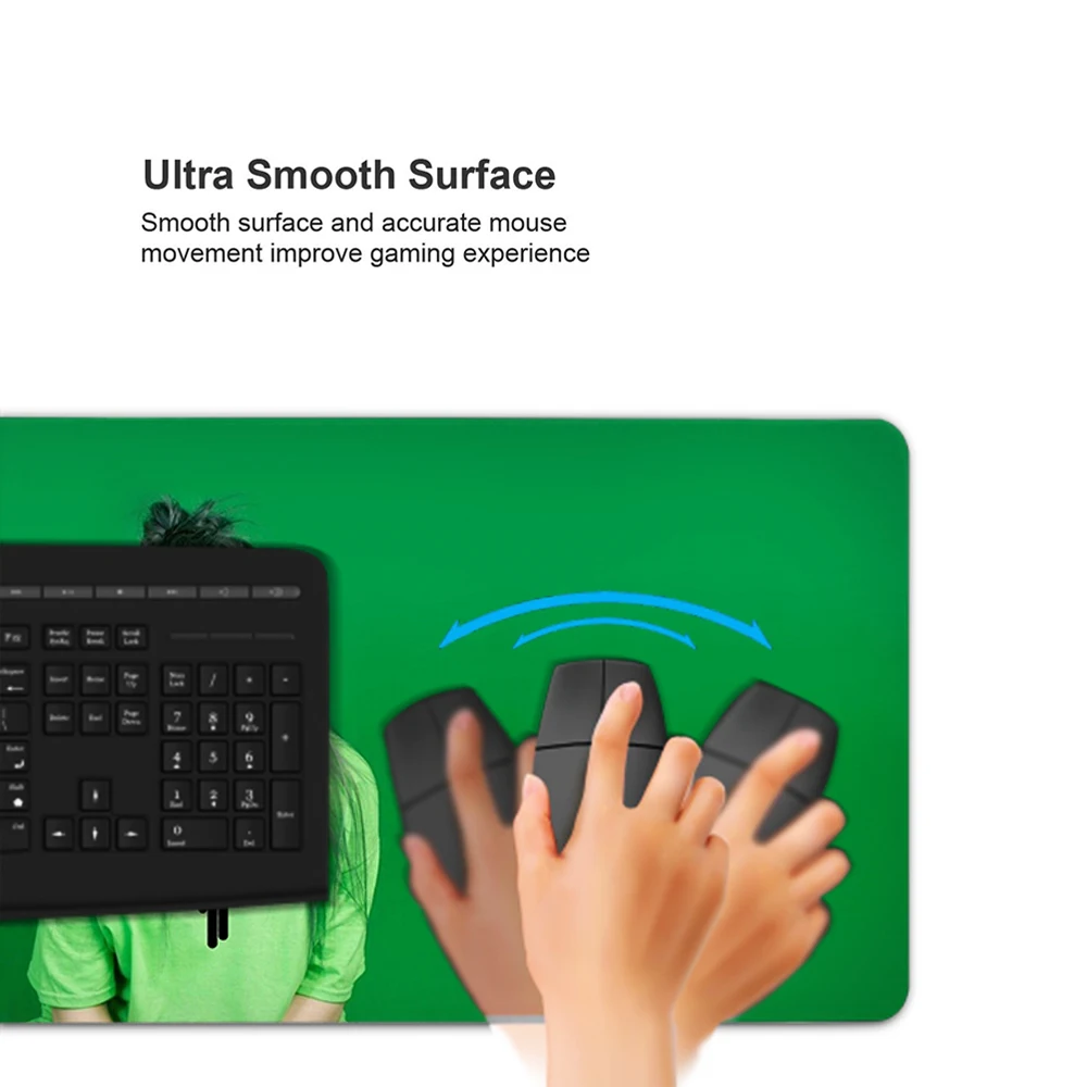 

Famous Singer Billy Rubber Mouse Mat Pad Computer Gaming Mousepad Anti-slip Natural Rubber with Locking Edge Gaming Mouse Mat