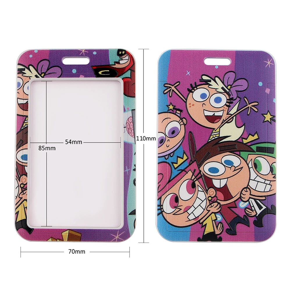 

LB1057 Anime Character Necklace Lanyard Decoration ID Pass Gym Phone Neck Straps Accessories Badge Holder Jewelry Kids Friends