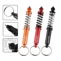 two in one self defense stick tactical pen car safety hammer emergency life saving pen window glass breaker keychain