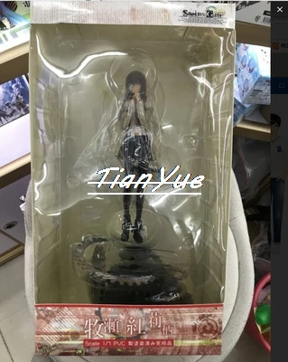 

Anime Shining Hearts Steins Gate Makise Kurisu 1/7 White Ver. Action Figure Model Toys 26cm